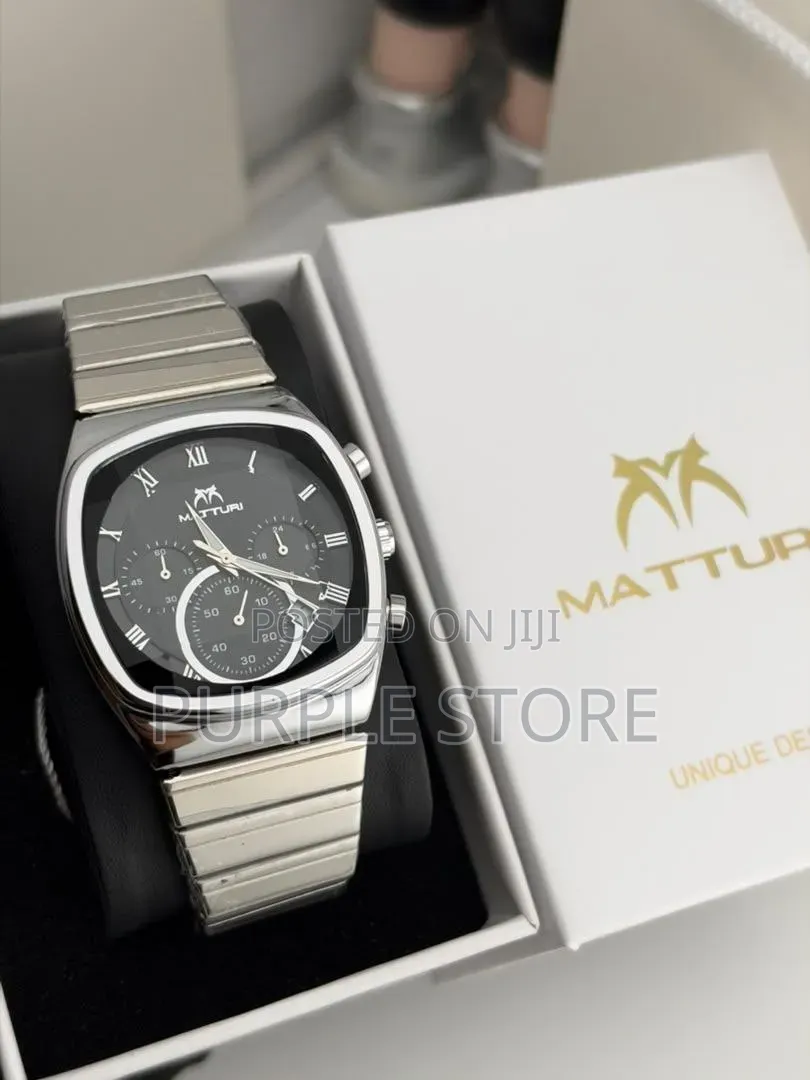 Matturi Functional Chronograph Steel Watch