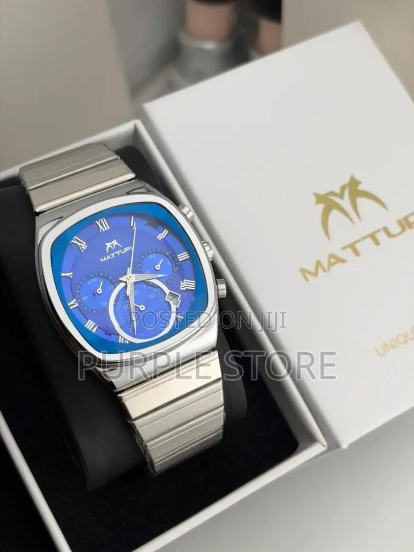 Matturi Functional Chronograph Steel Watch