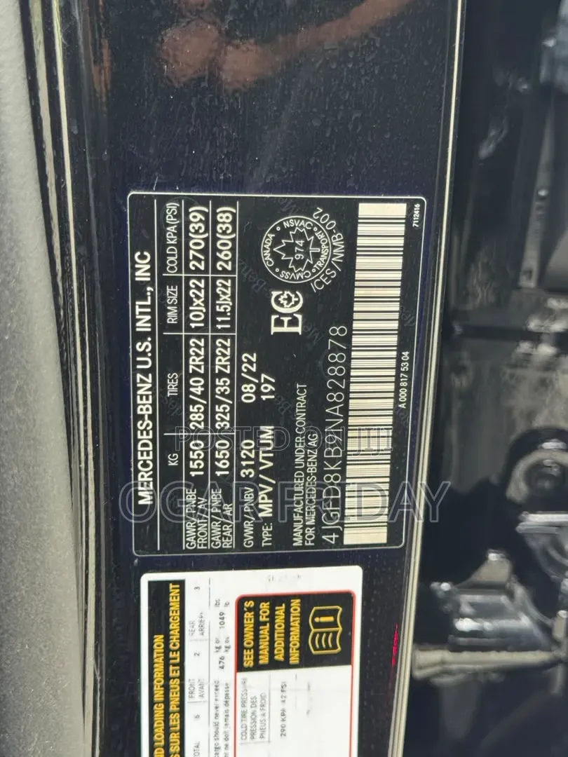 Mercedes-Benz GLE-Class AMG GLE 63 S 4MATIC 2023 Black