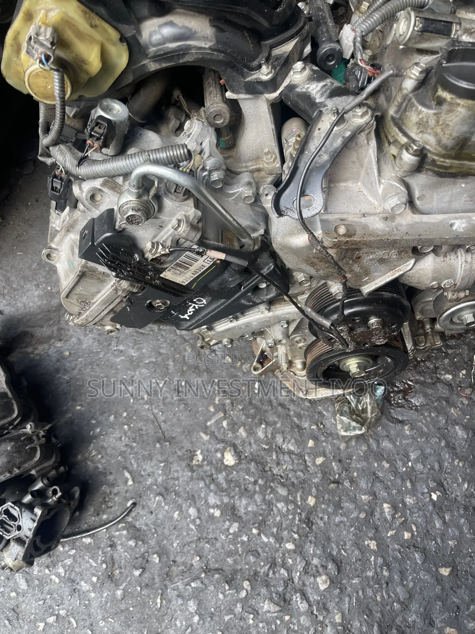 Toyota Highlander Engine 2GR 2010