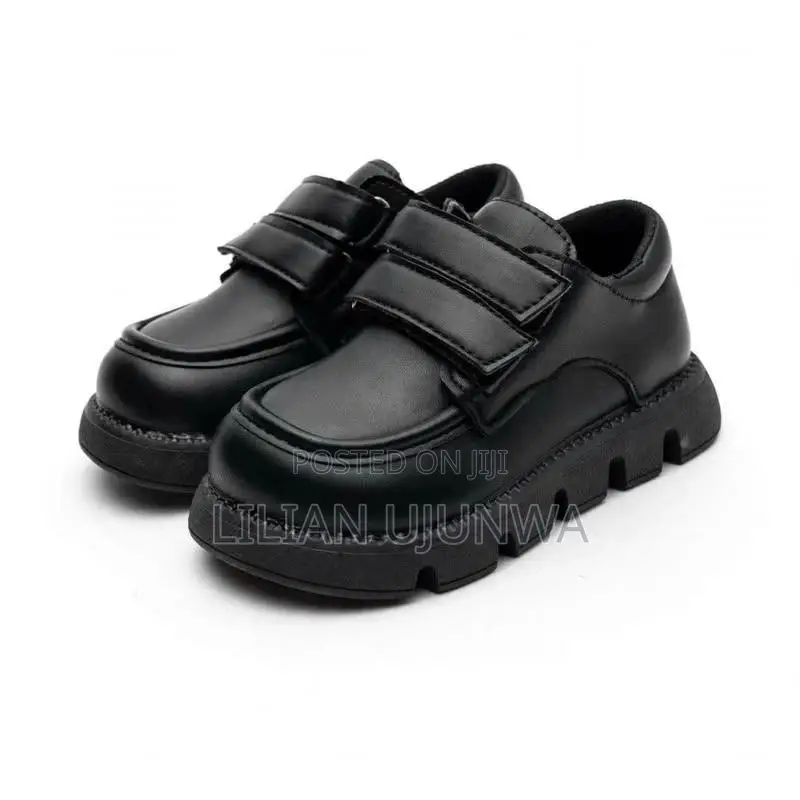 Boys School Shoes Size 32 & 34 - Model MGD-2583B - Premium Quality