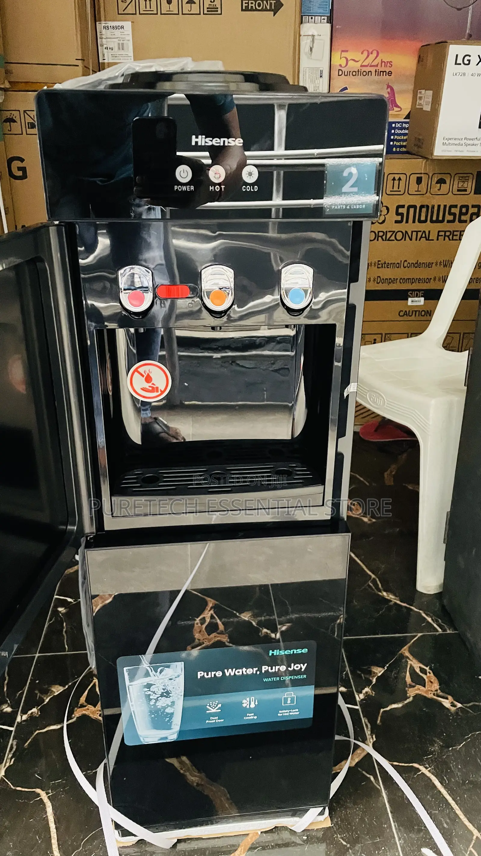 Original Hisense Water Dispenser With Cabinet Door