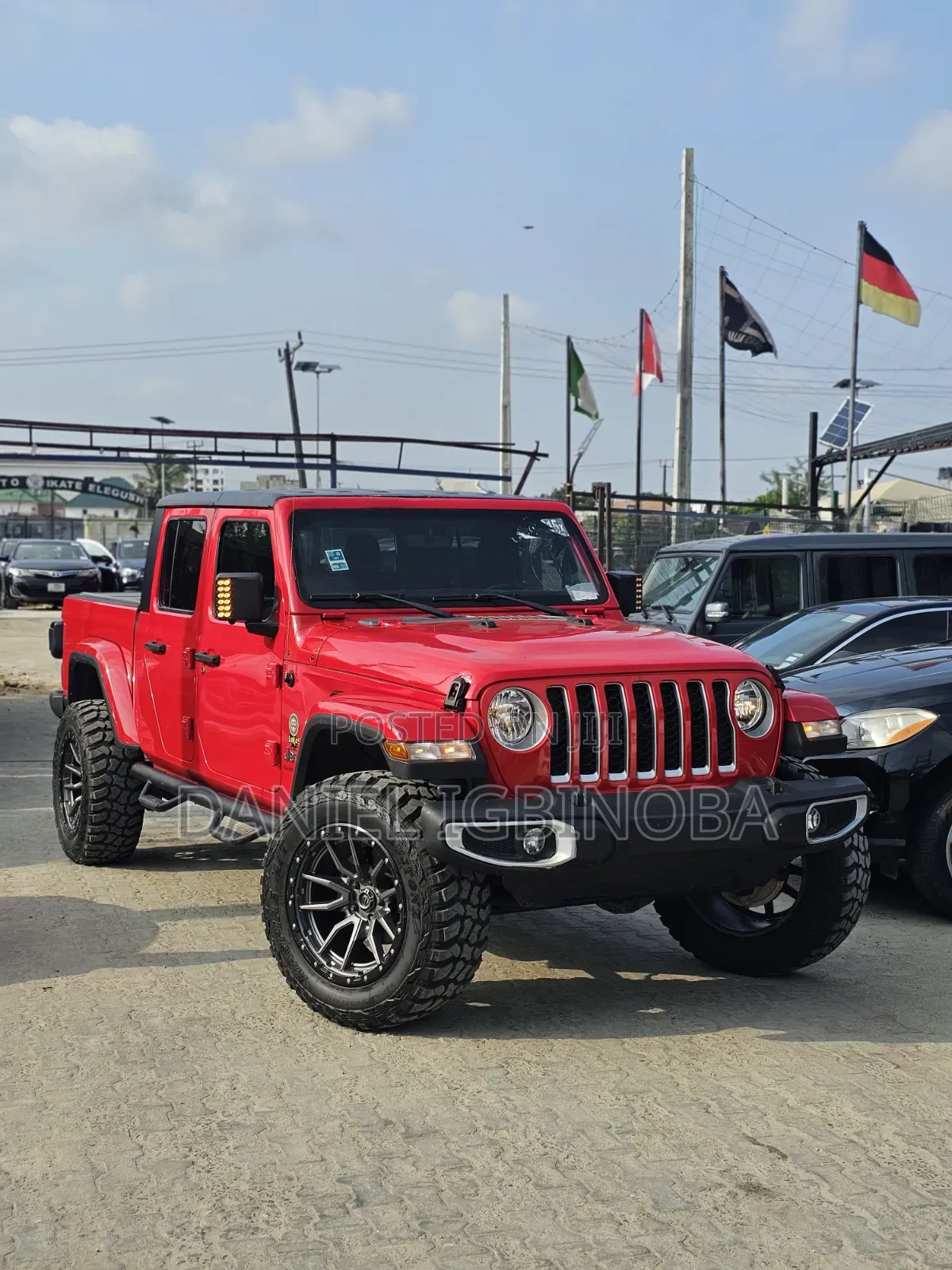 Jeep Gladiator Overland 2022 Red