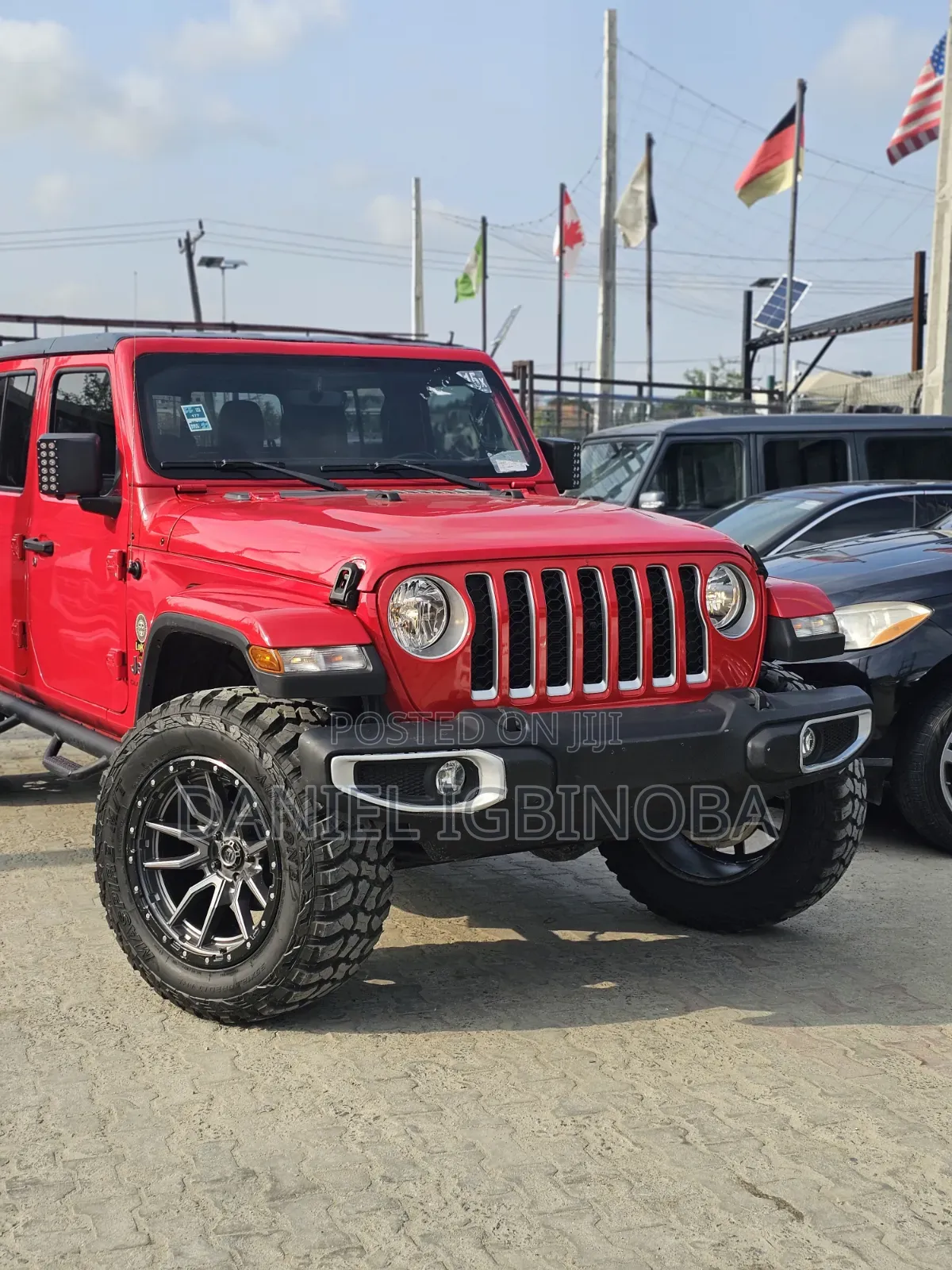 Jeep Gladiator Overland 2022 Red