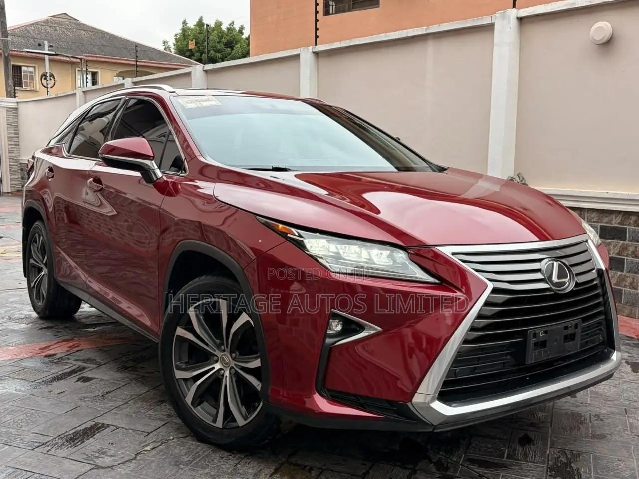 Lexus RX 350 AWD 2017 Burgundy