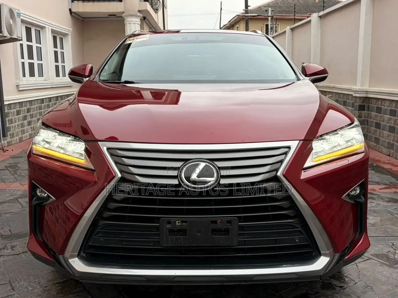 Lexus RX 350 AWD 2017 Burgundy