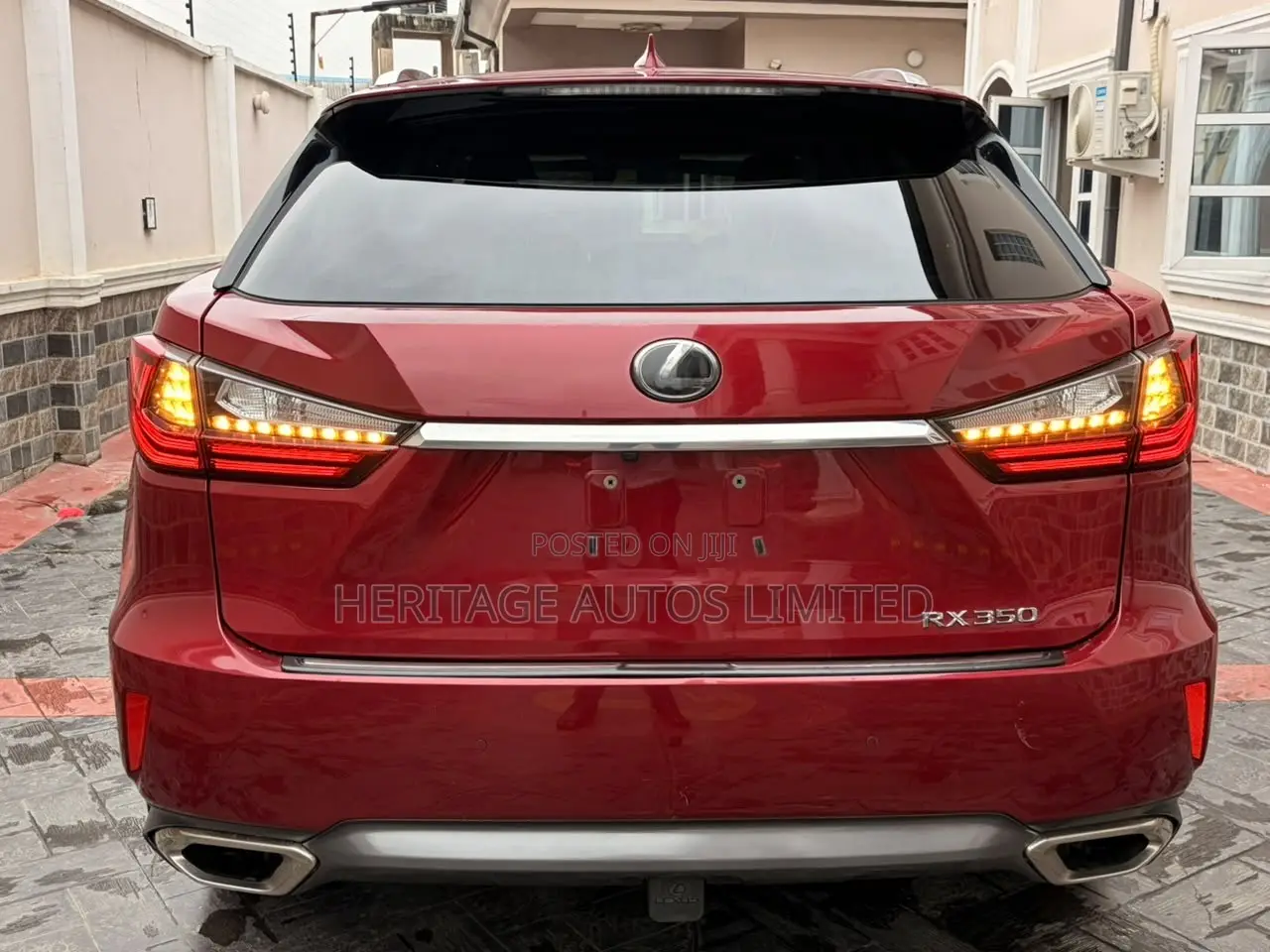 Lexus RX 350 AWD 2017 Burgundy