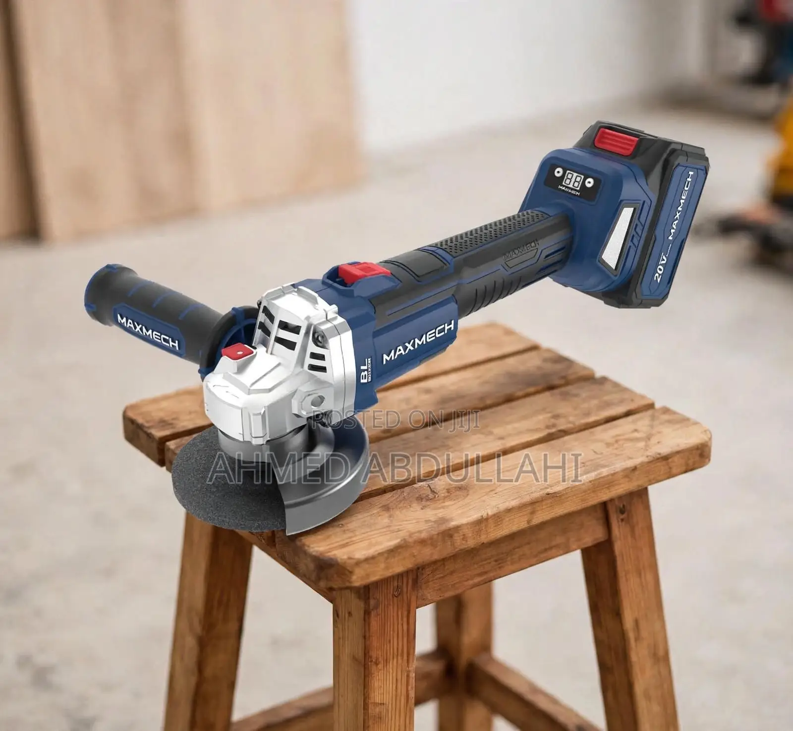 MAXMECH UAG 20-115 Cordless Angle Grinder 20v