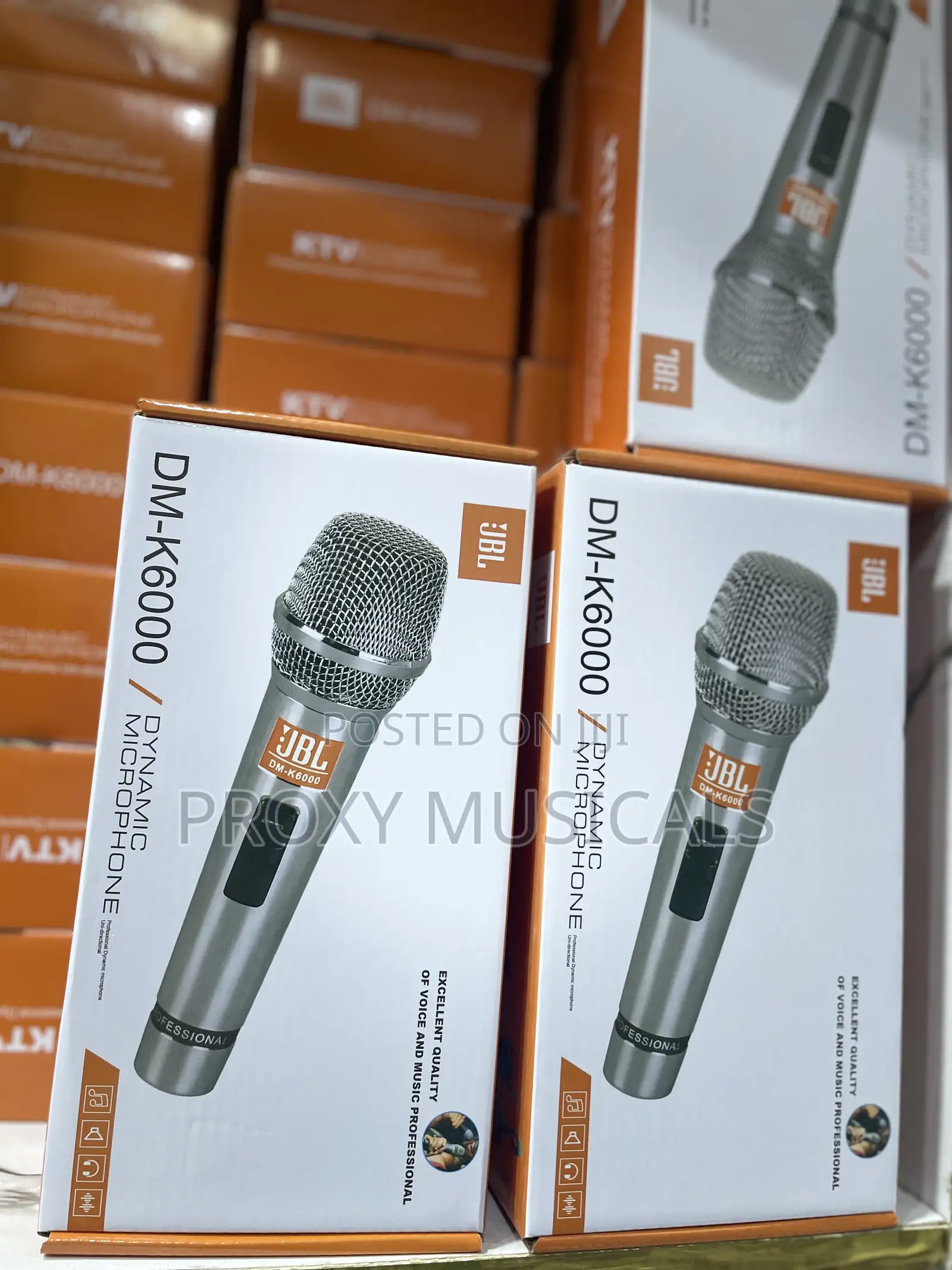 JBL Dm-K6000 Professional Dynamic Handheld Microphone