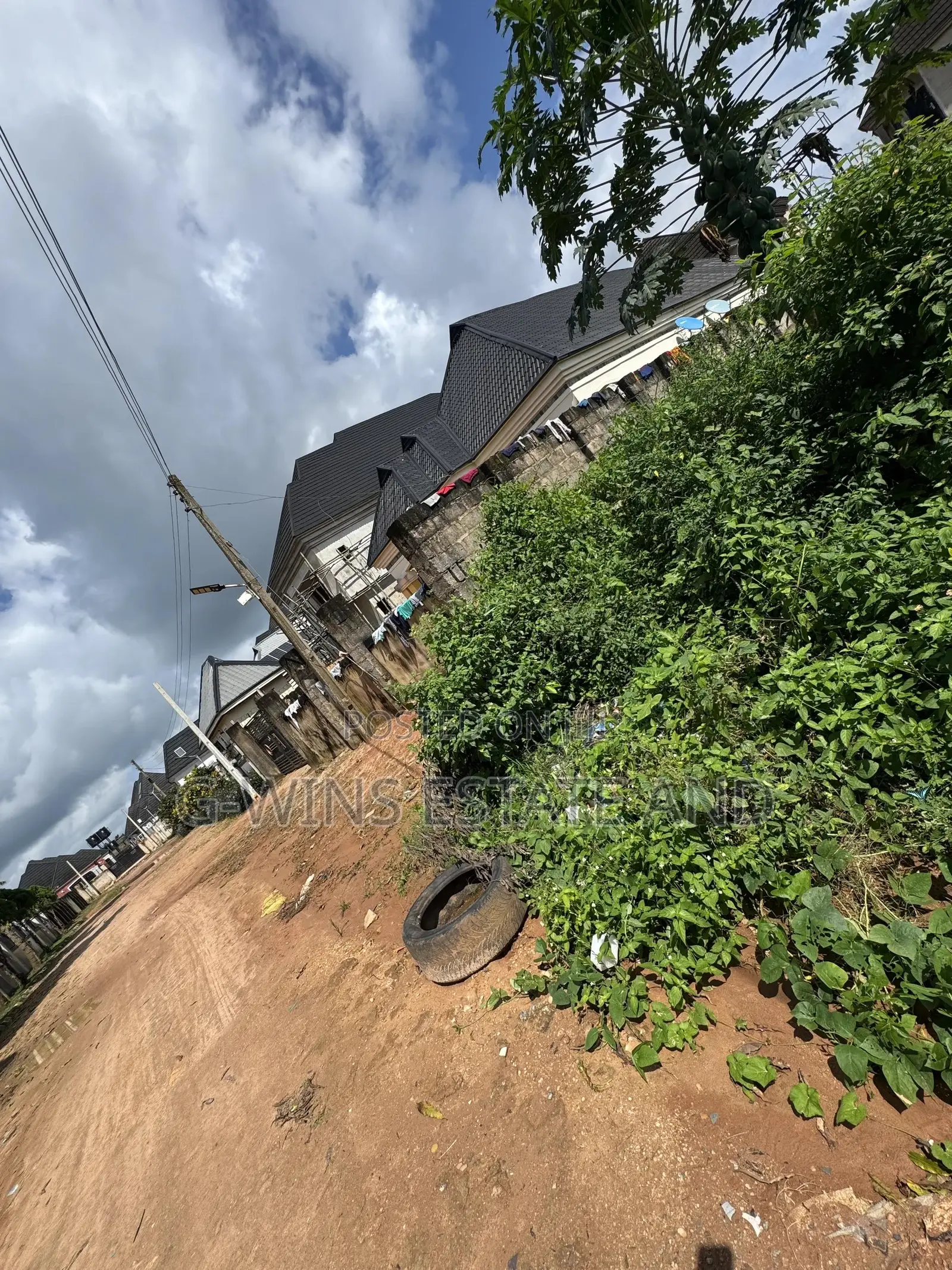 Half Plot of Land 50x100ft for Sale