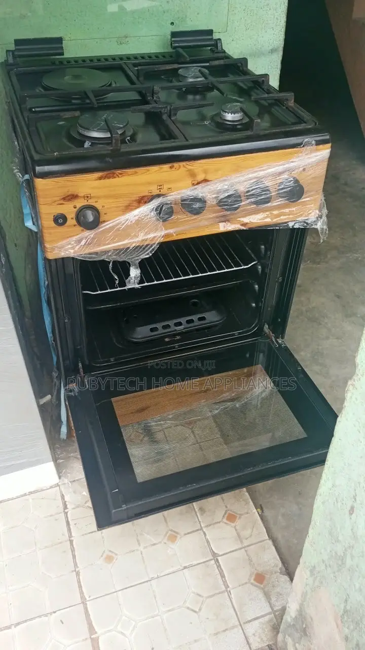 Maxi 60x65 Gas & Electric Cooker – 3 Gas Burners, Oven & Grill