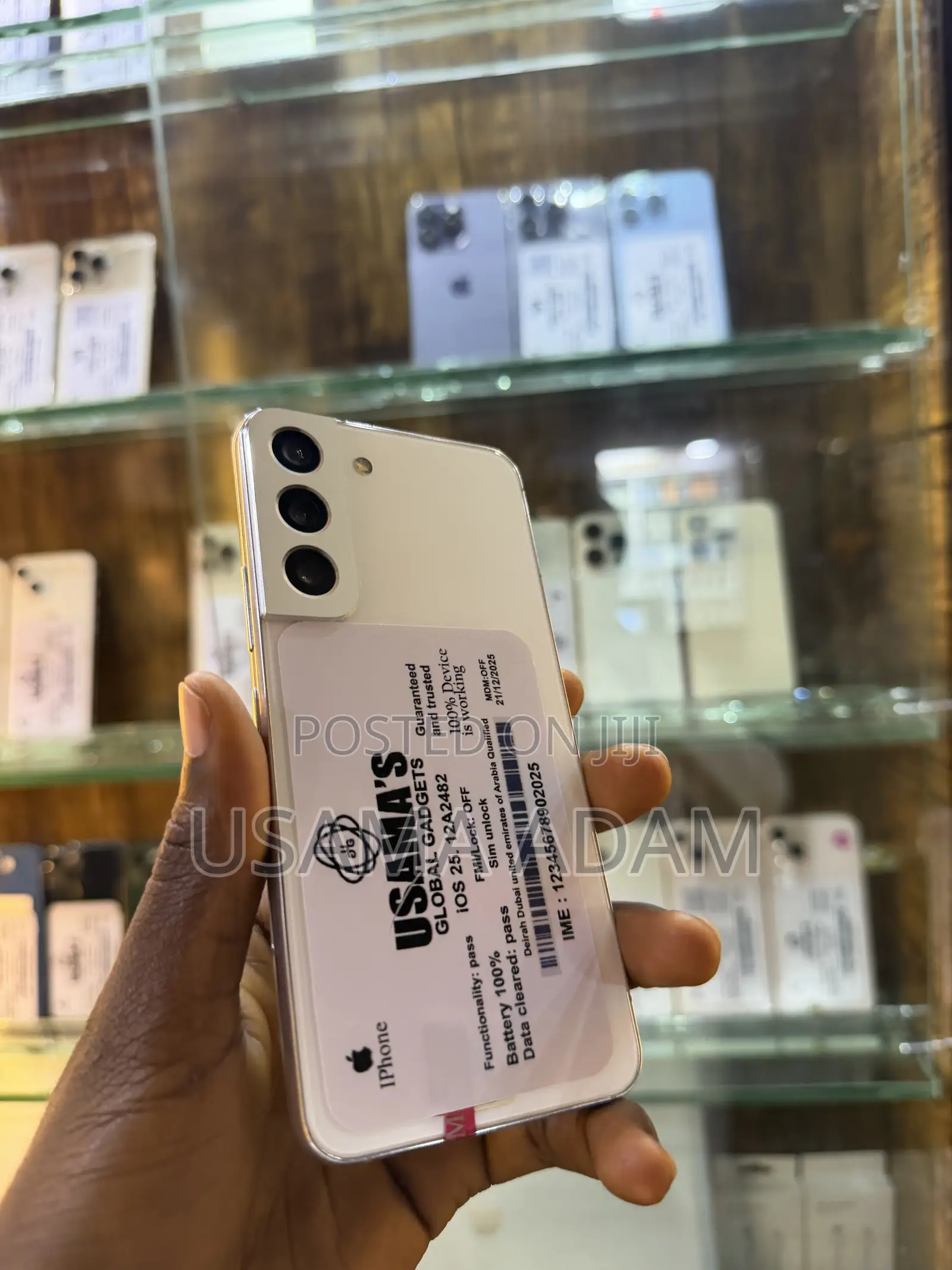 New Samsung Galaxy S22 5G 128 GB White