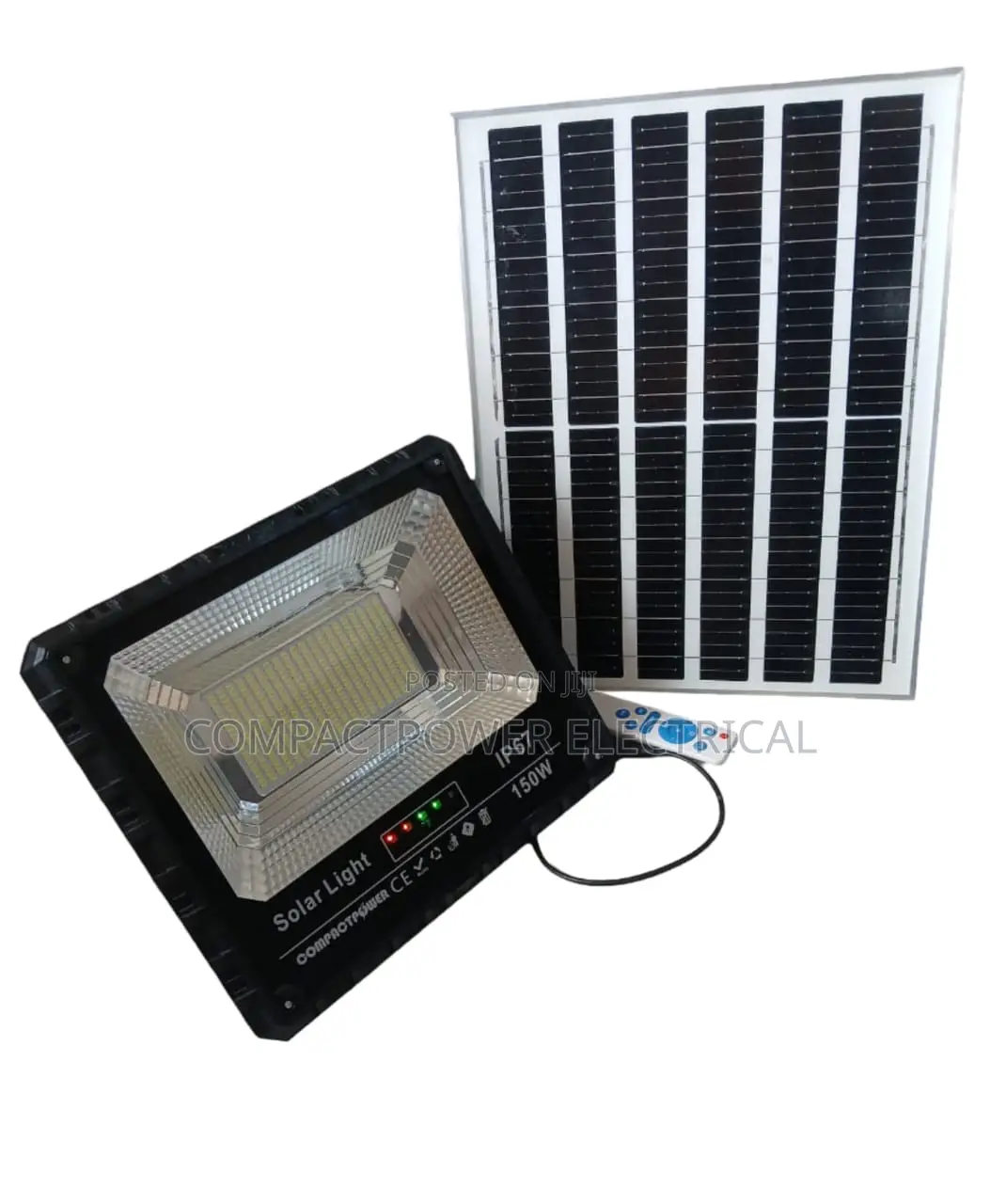 Quality 150watts Solar Flood Light Shines Until Dawn