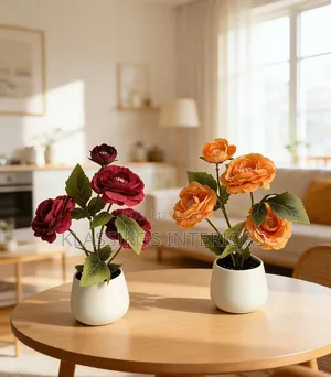 ​Executive Office Desk Artificial Flower Pot