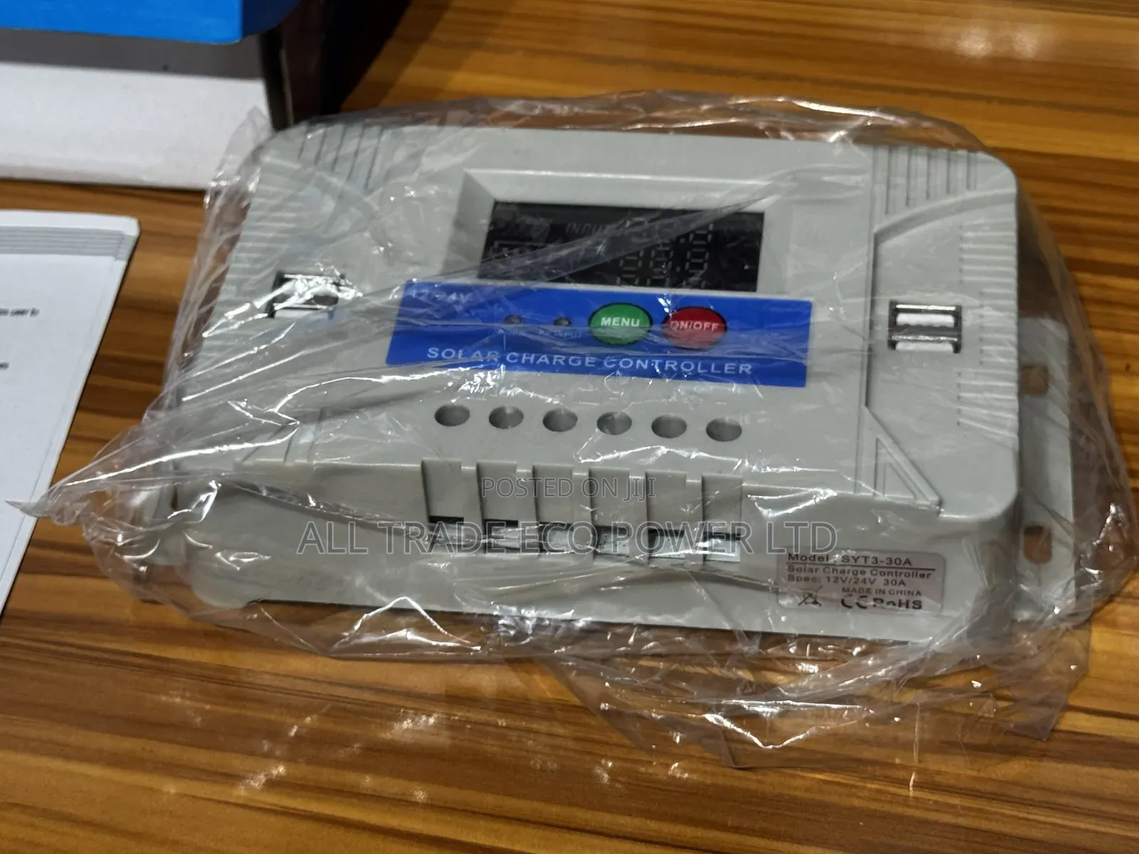 30amps PWM Charge Controller 12/24v