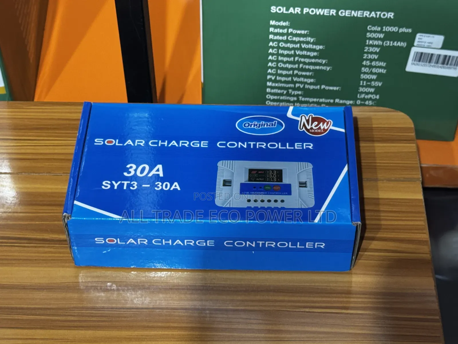 30amps PWM Charge Controller 12/24v