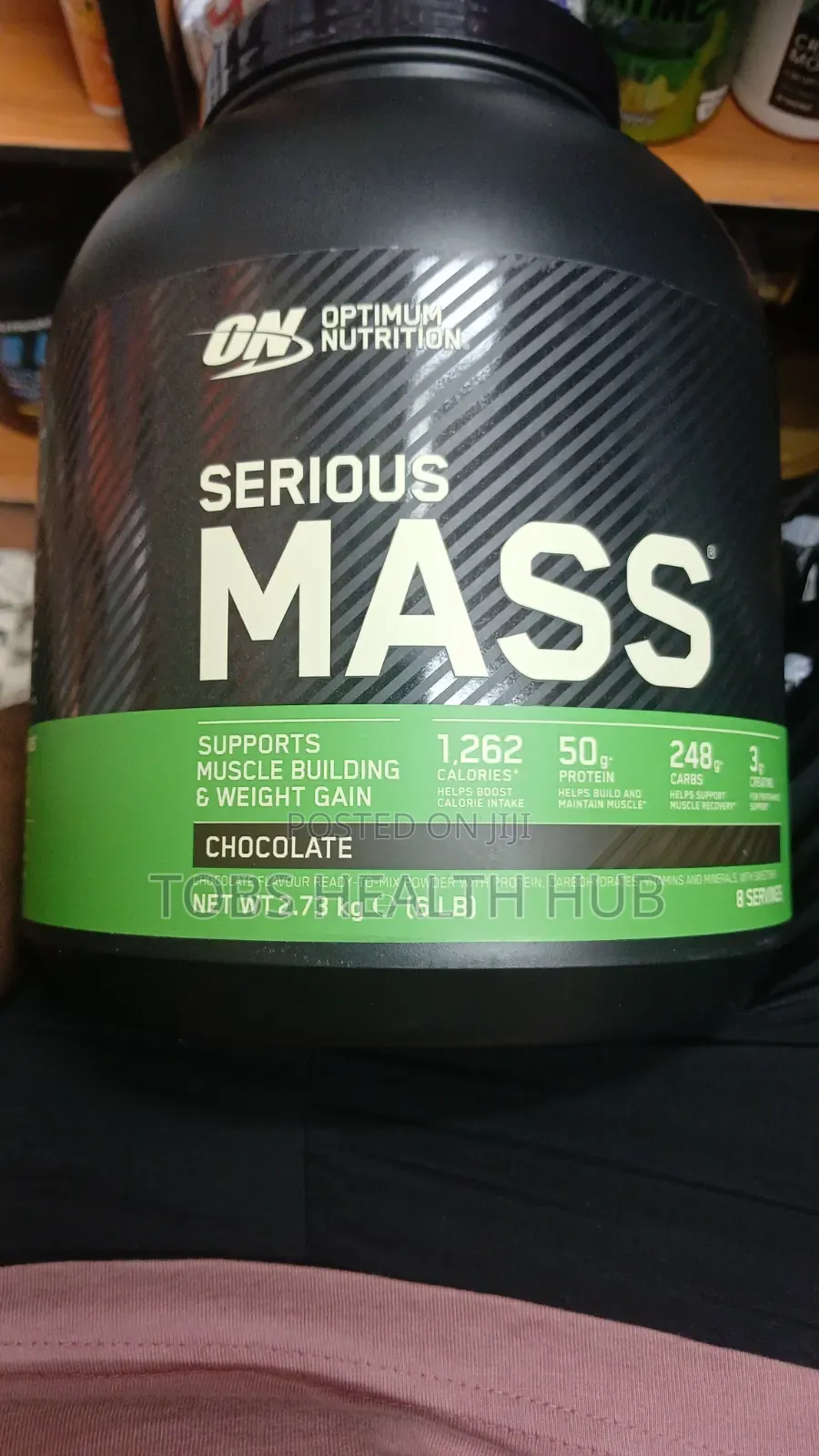 Optimum Nutrition Serious Mass 6LB – Chocolate