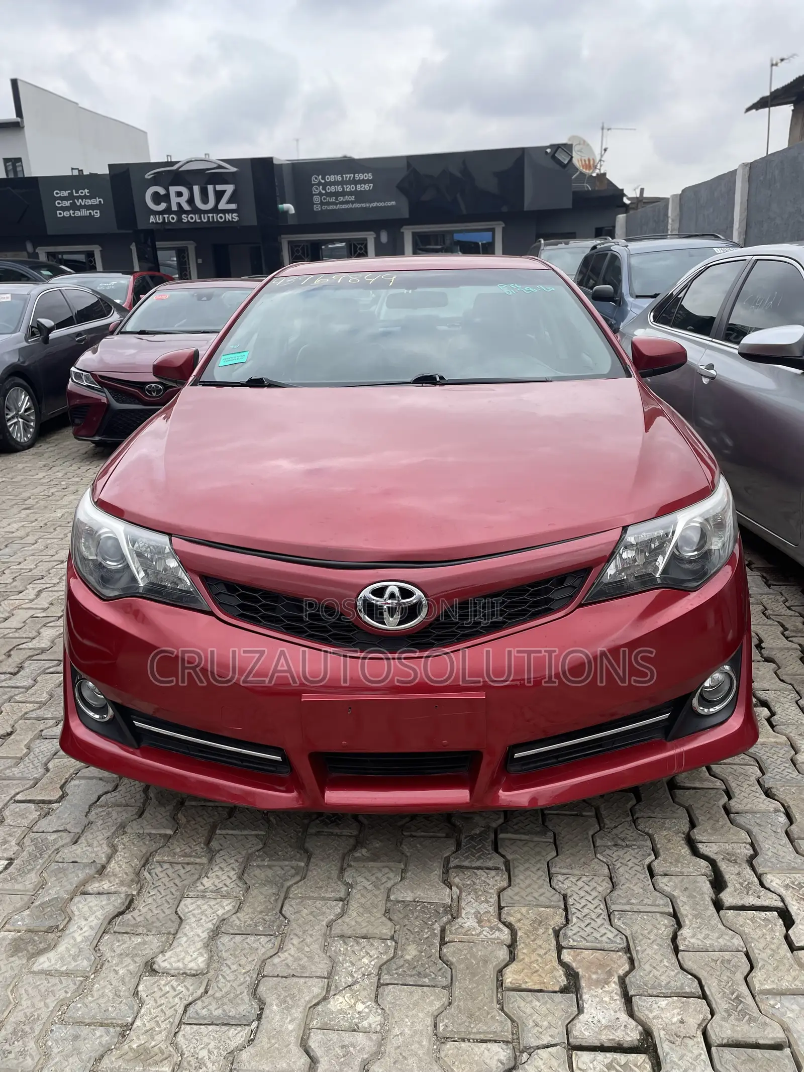 Toyota Camry 2012 Red