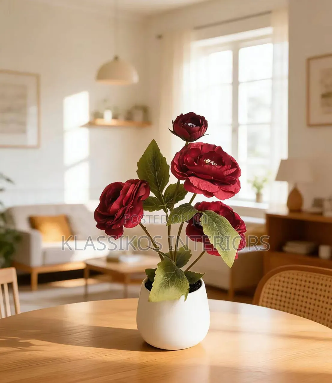 Decorative Artificial Potted Plant for Living Room & Reception