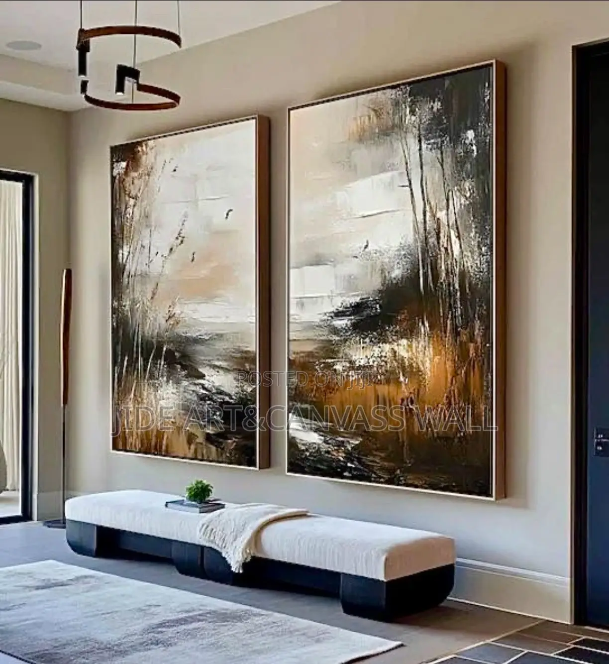 Split Wall Oil Canvass Art Decor