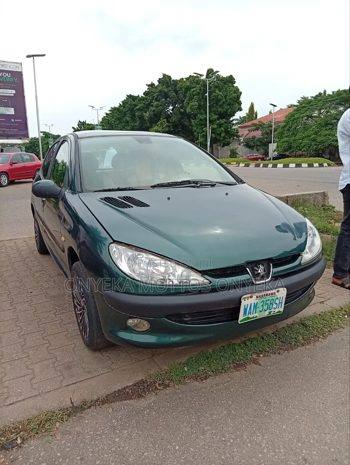 Peugeot 206 CC 2004 Green