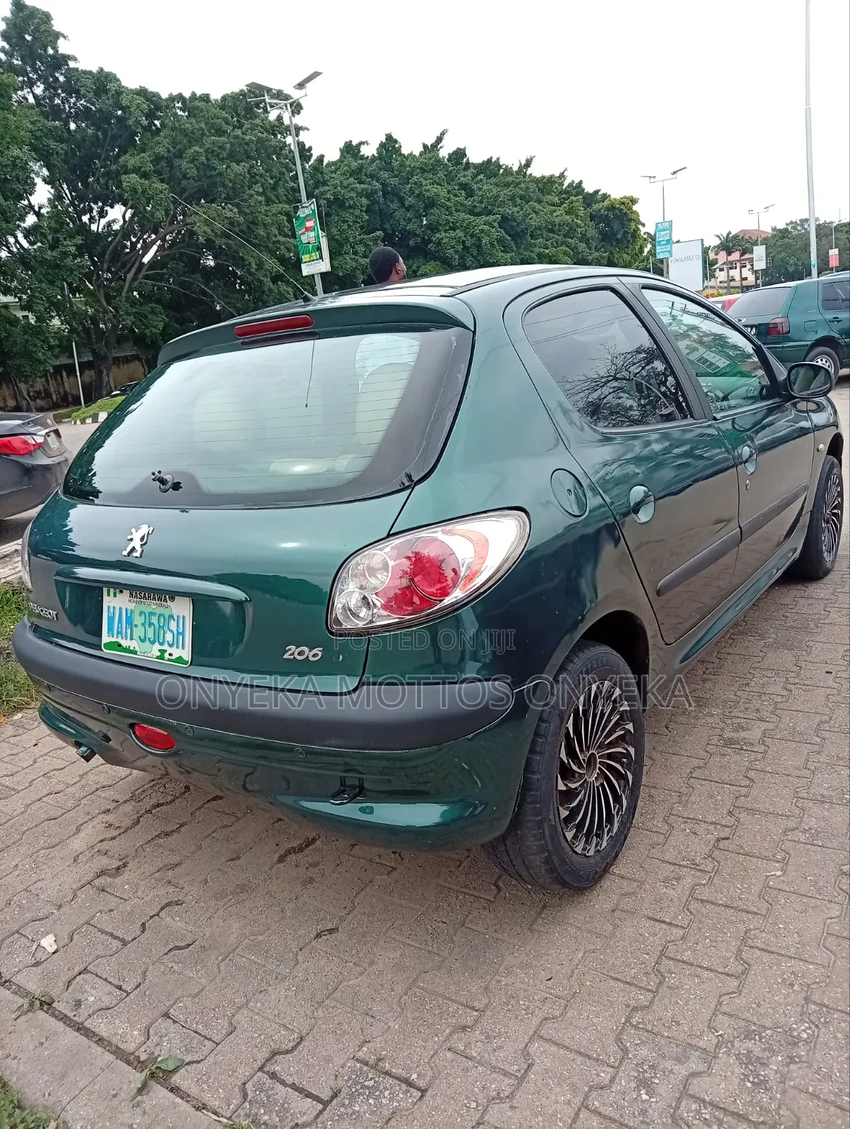 Peugeot 206 CC 2004 Green