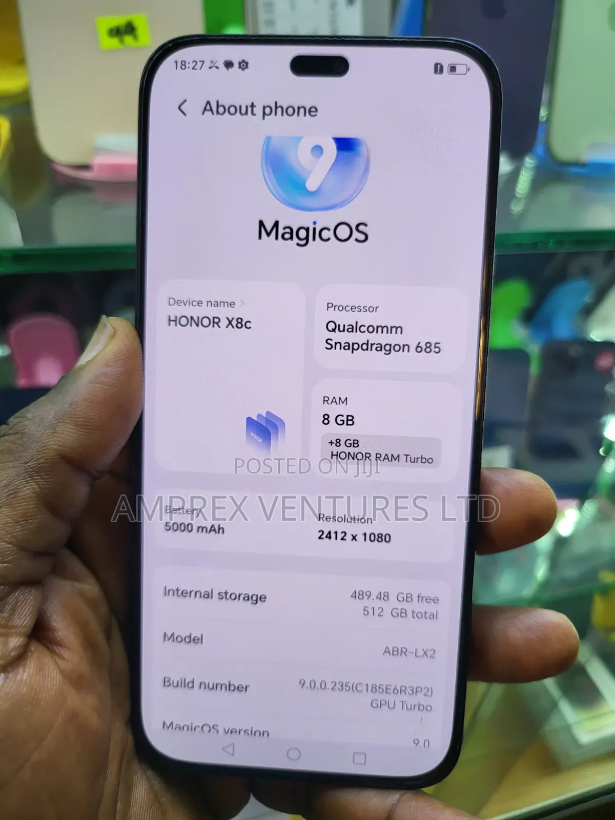Honor X8c 512 GB Gray