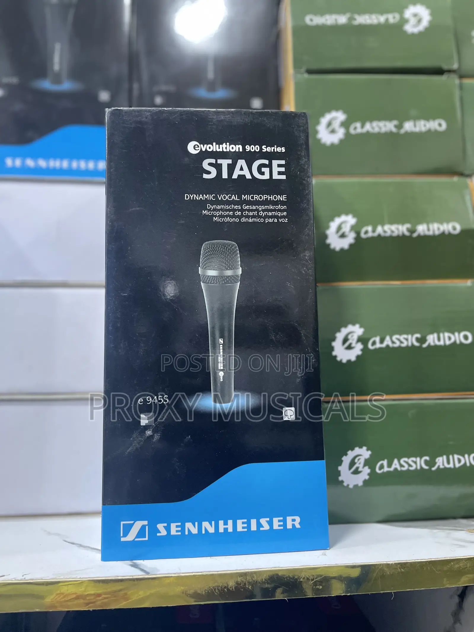 Original Sennheiser Dynamic Wired Vocal Microphone
