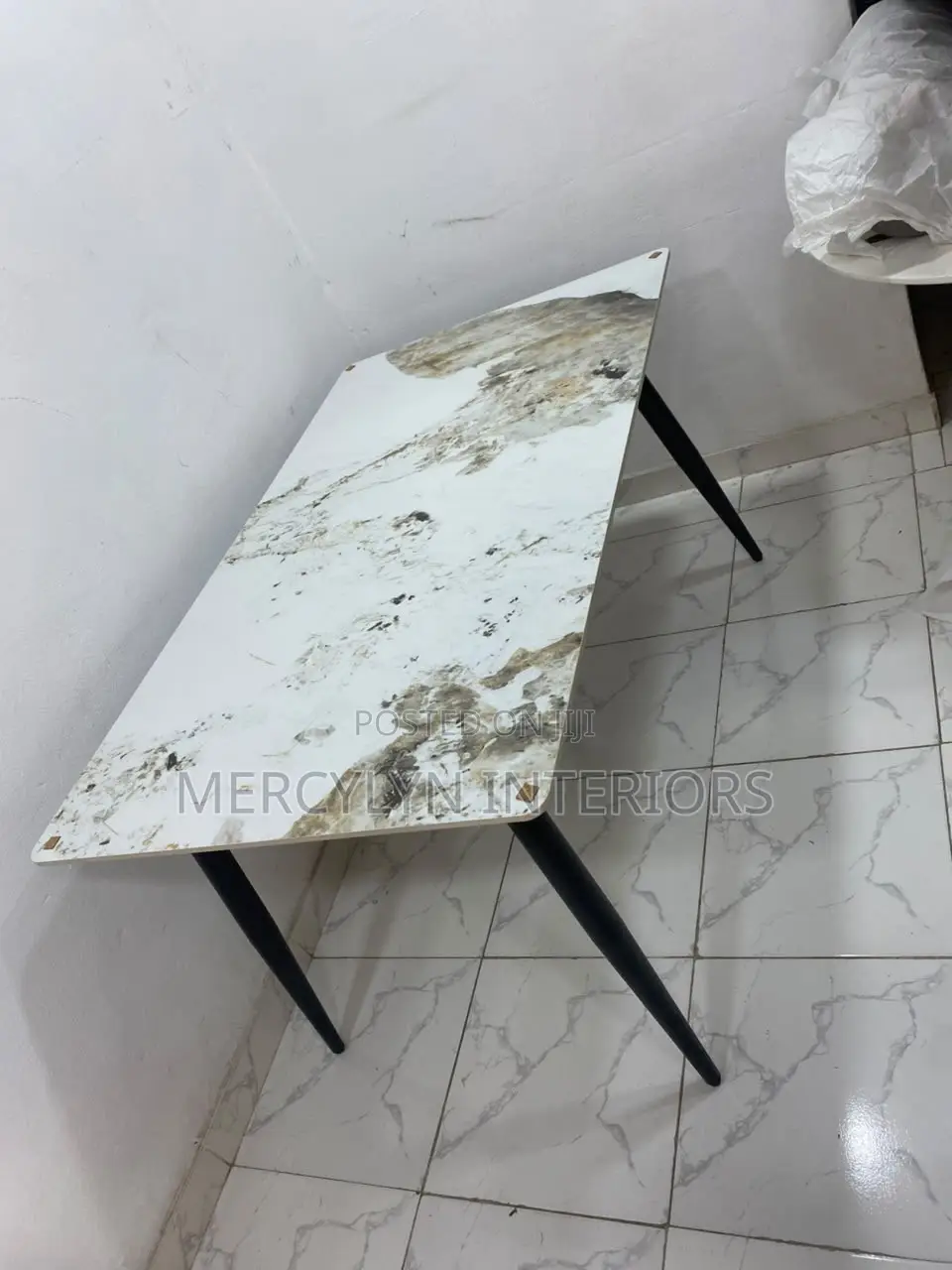 120 by 80cm Dining Table Only