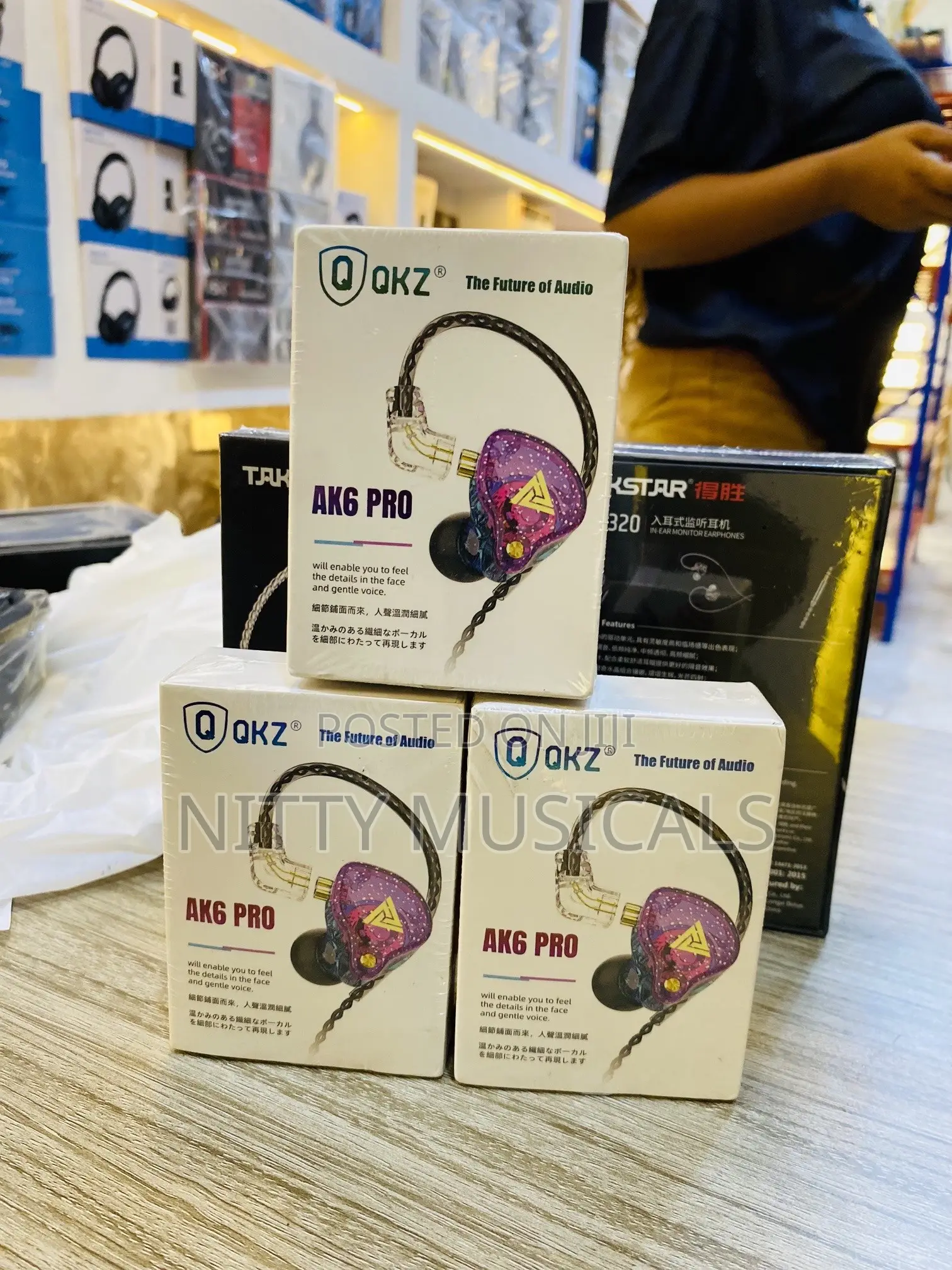 Ak6pro QKZ in Ear Monitor
