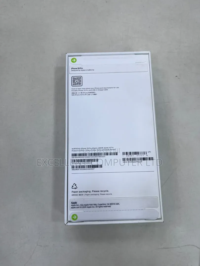 New Apple iPhone 18 Pro 256 GB Blue