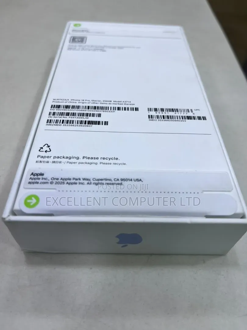New Apple iPhone 18 Pro 256 GB Blue