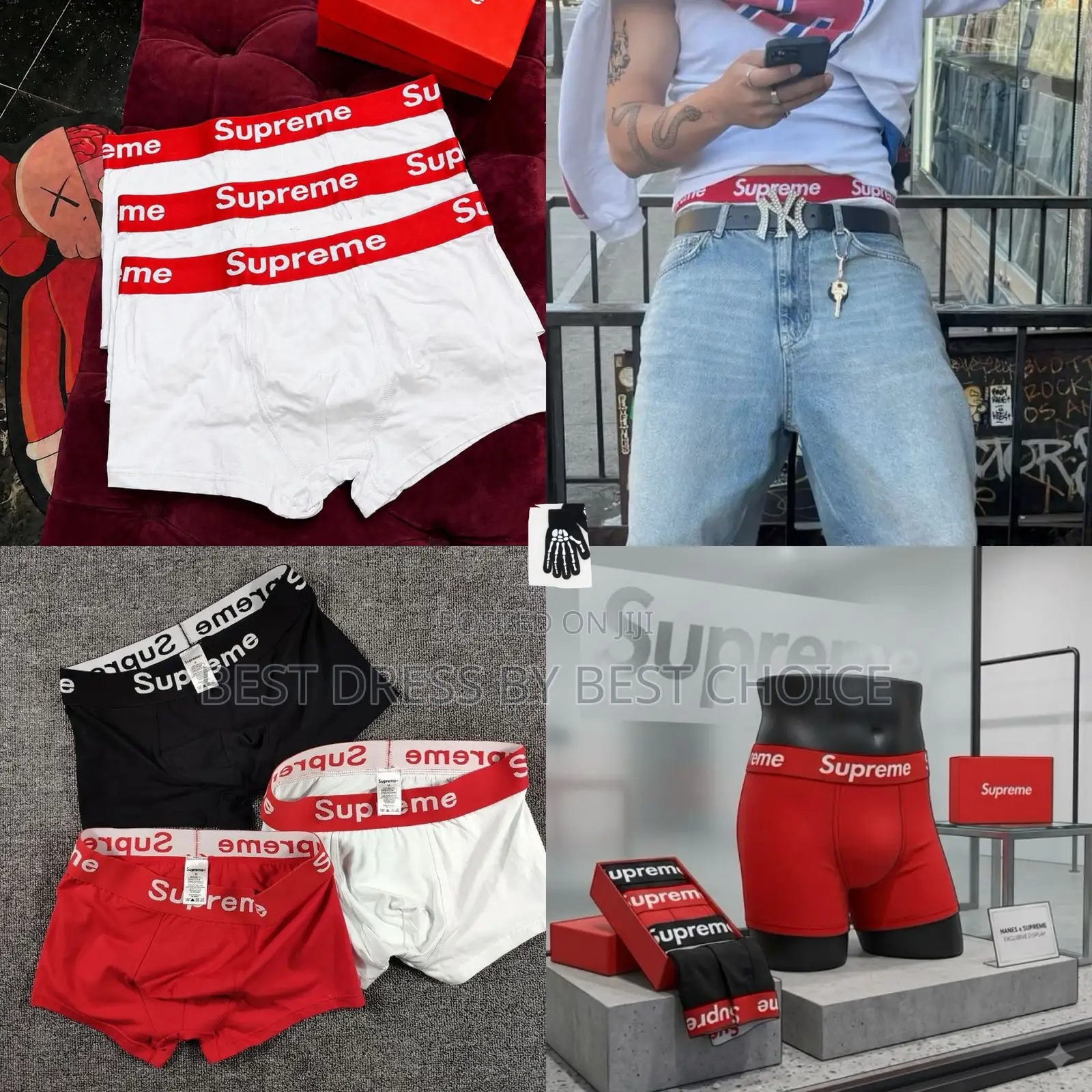 Supper Luxury Men’s Cotton Boxers Available in Different Sizes &Brands