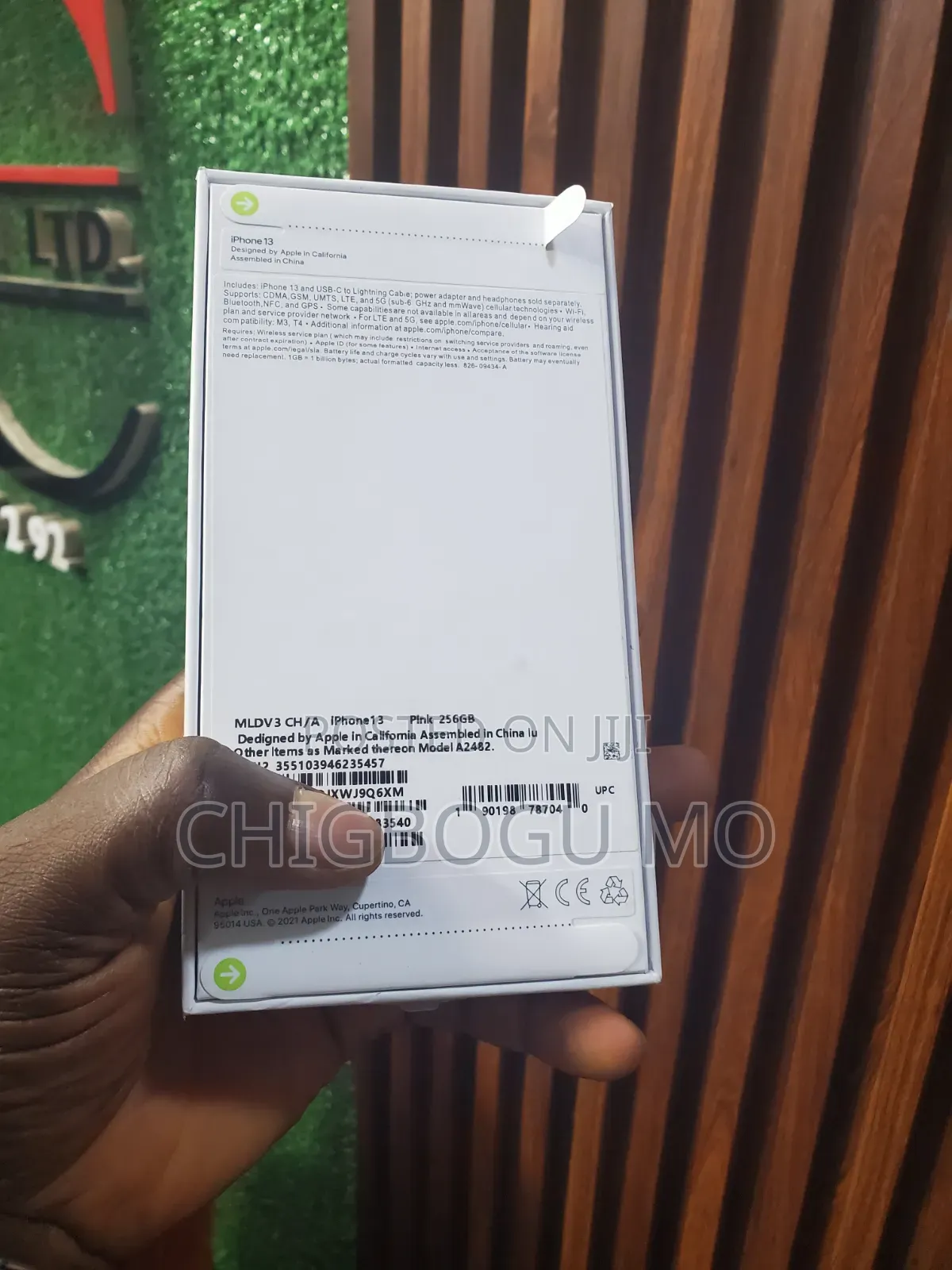 New Apple iPhone 13 256 GB Pink