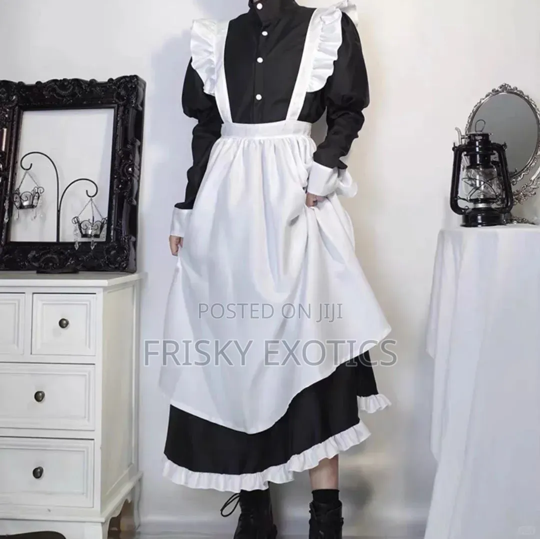 Full Length Maid Halloween Costume Set