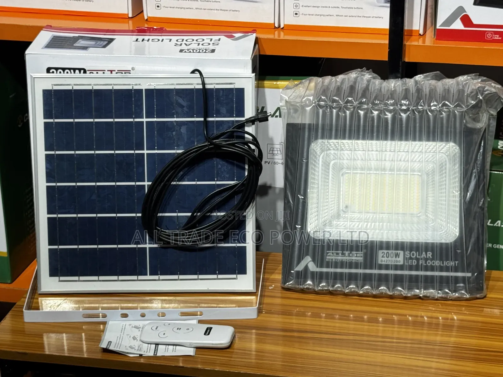 Alltop 200w Solar Floodlight