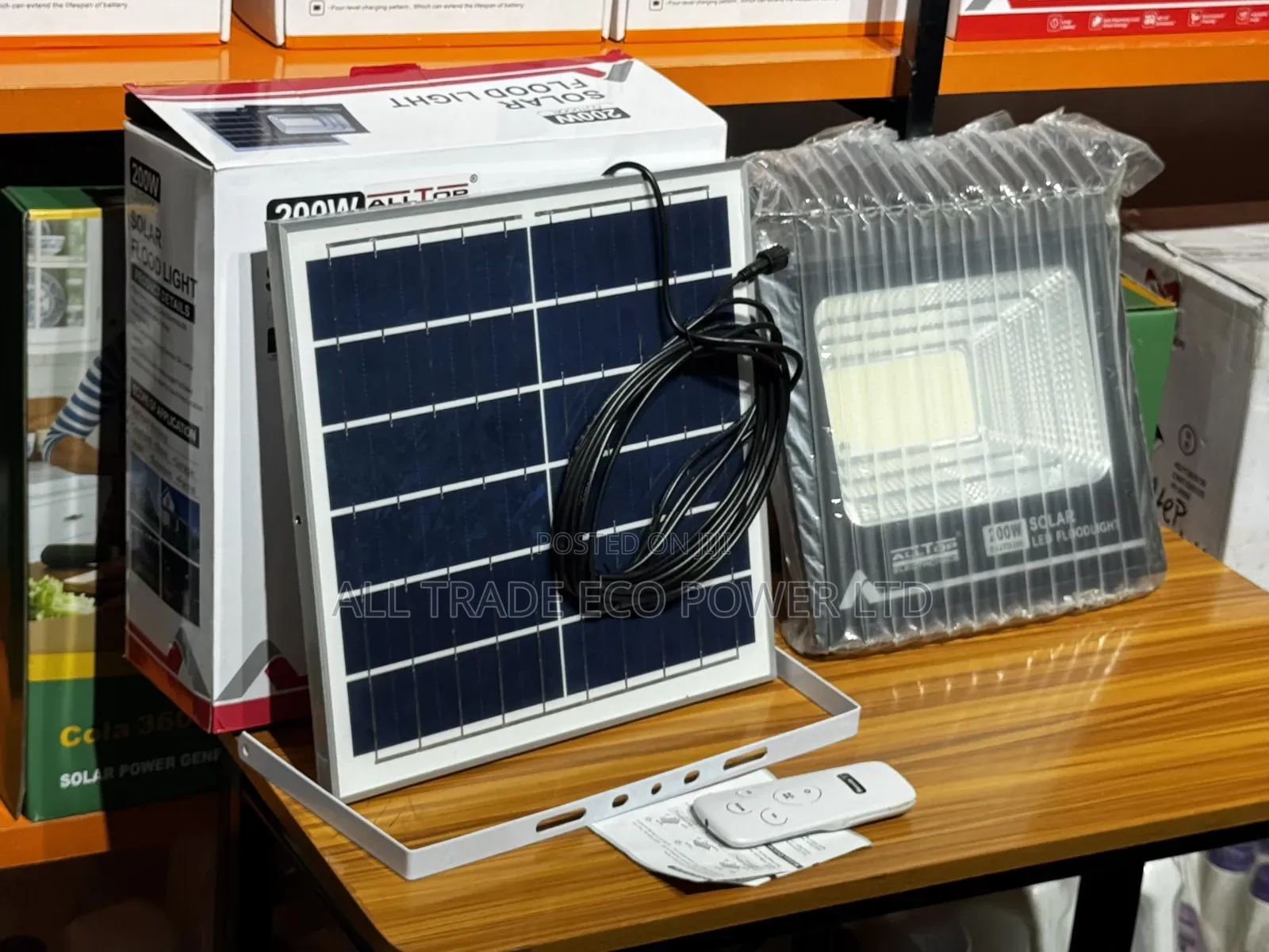 Alltop 200w Solar Floodlight