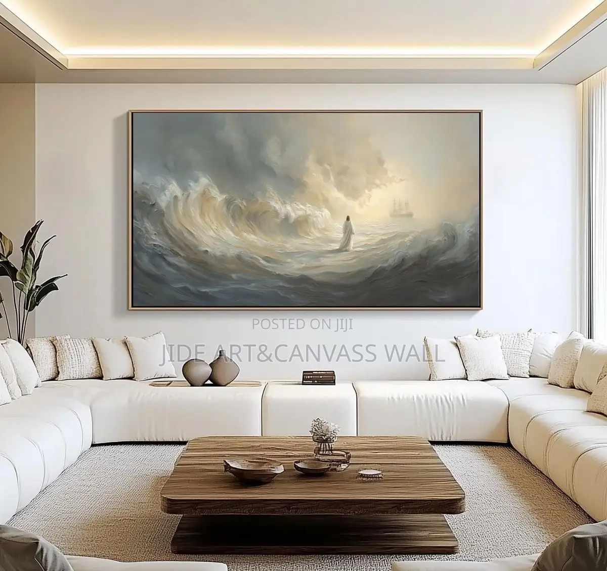 Abstract Canvas Wall Decor