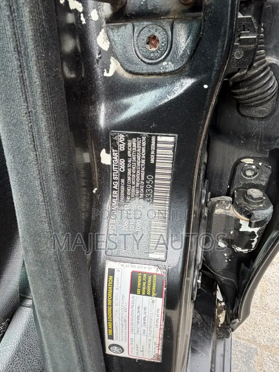 Mercedes-Benz C300 2009 Black