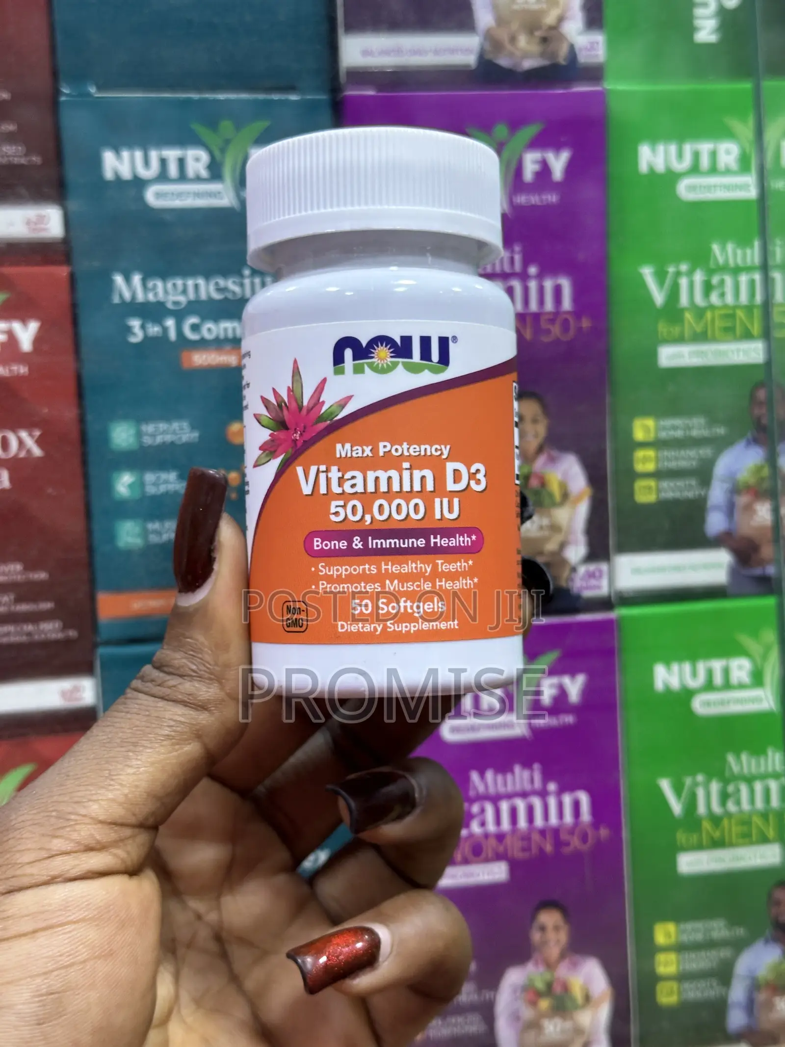 Now Vitamin D3 50,000iu