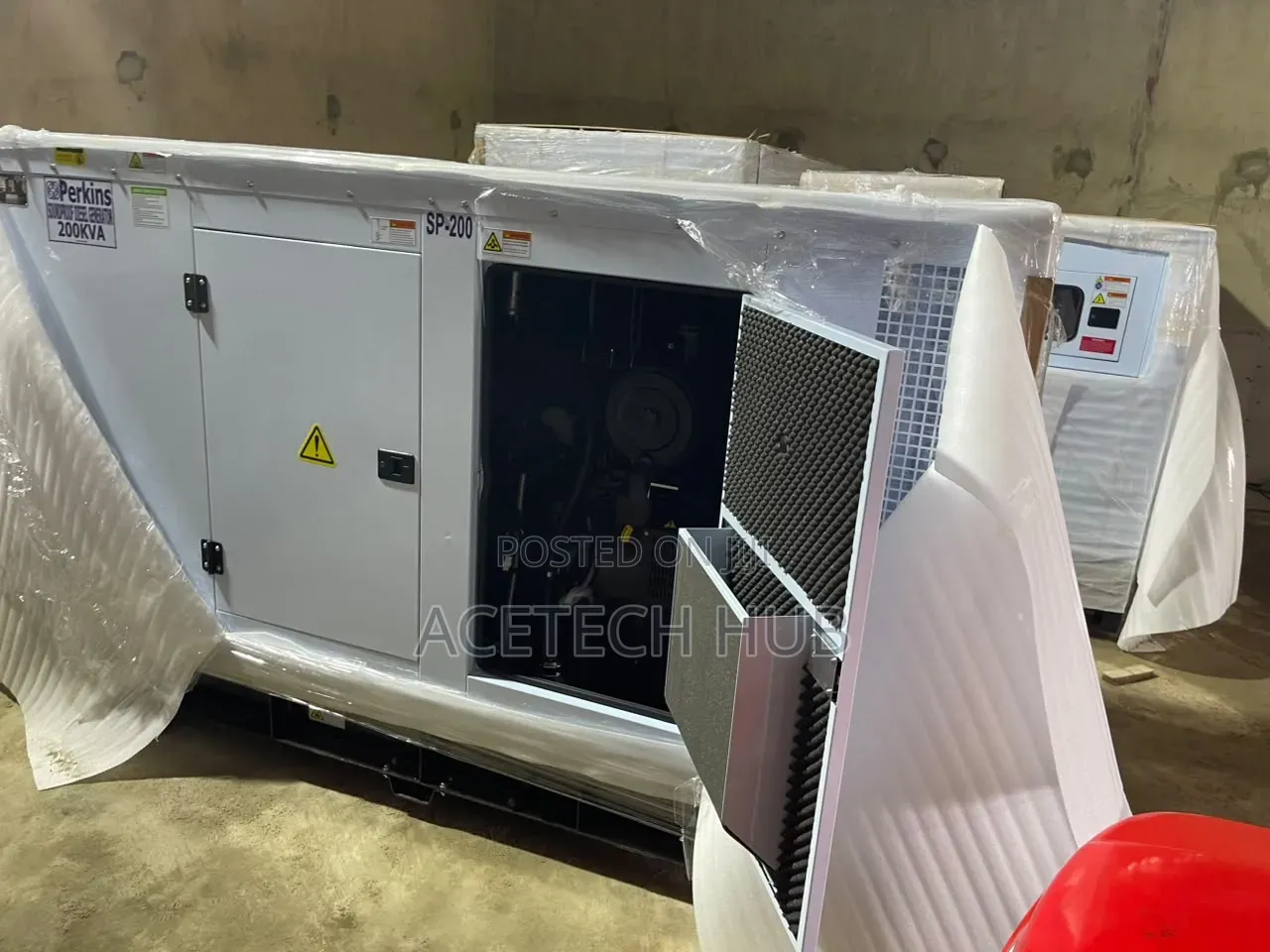 Perkins 200kVA Heavy Duty Soundproof Generator