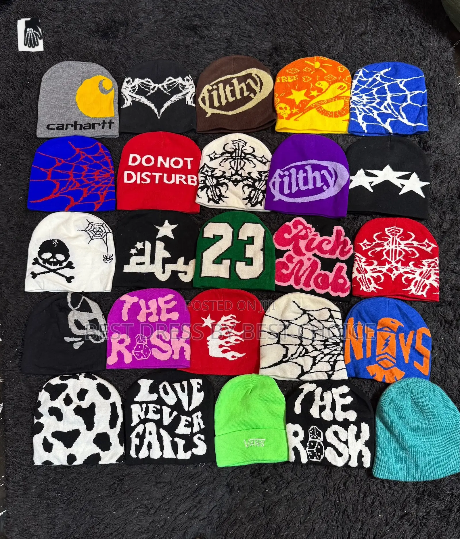 High Quality Cotton Beanies Now Available in Store Very Thick