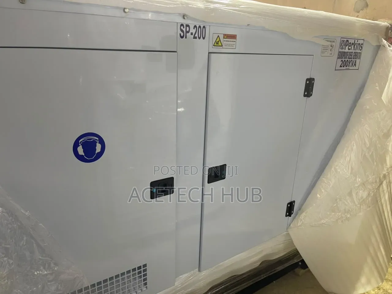 Perkins 200kVA Heavy Duty Soundproof Generator