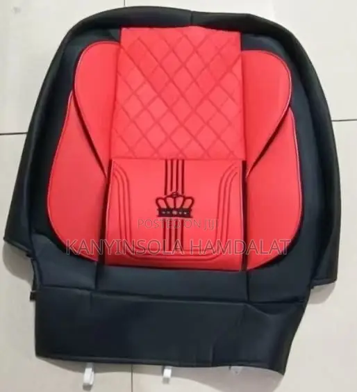 Black and Red Seat Covers
