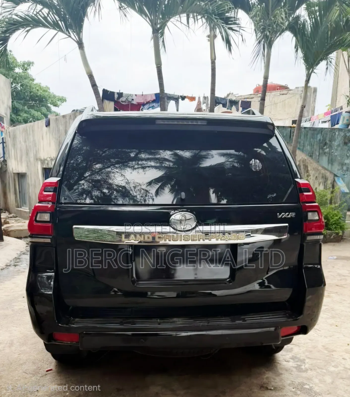 Toyota Land Cruiser Prado 2017 Black