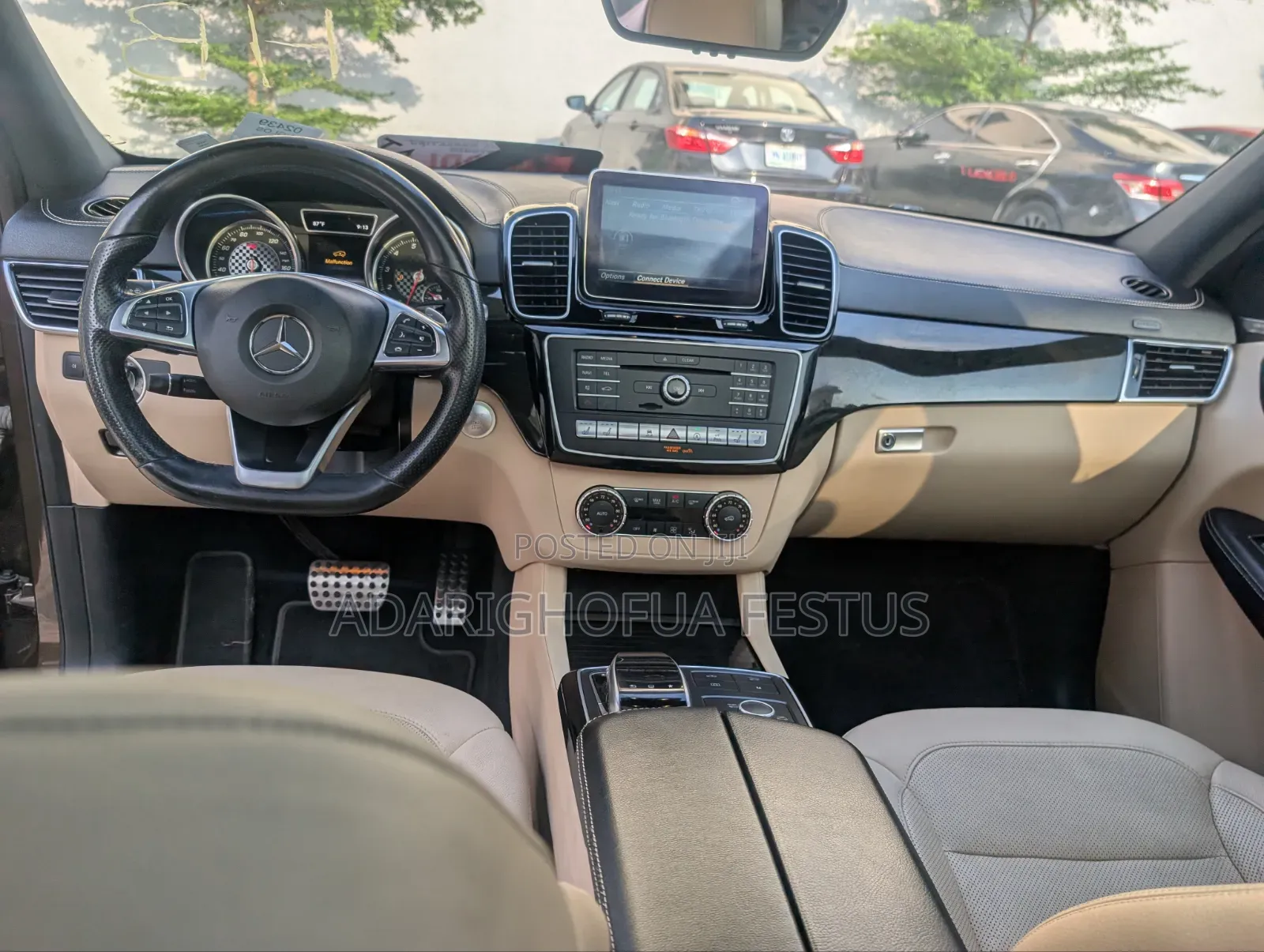 Mercedes-Benz GLE-Class 2017 Brown
