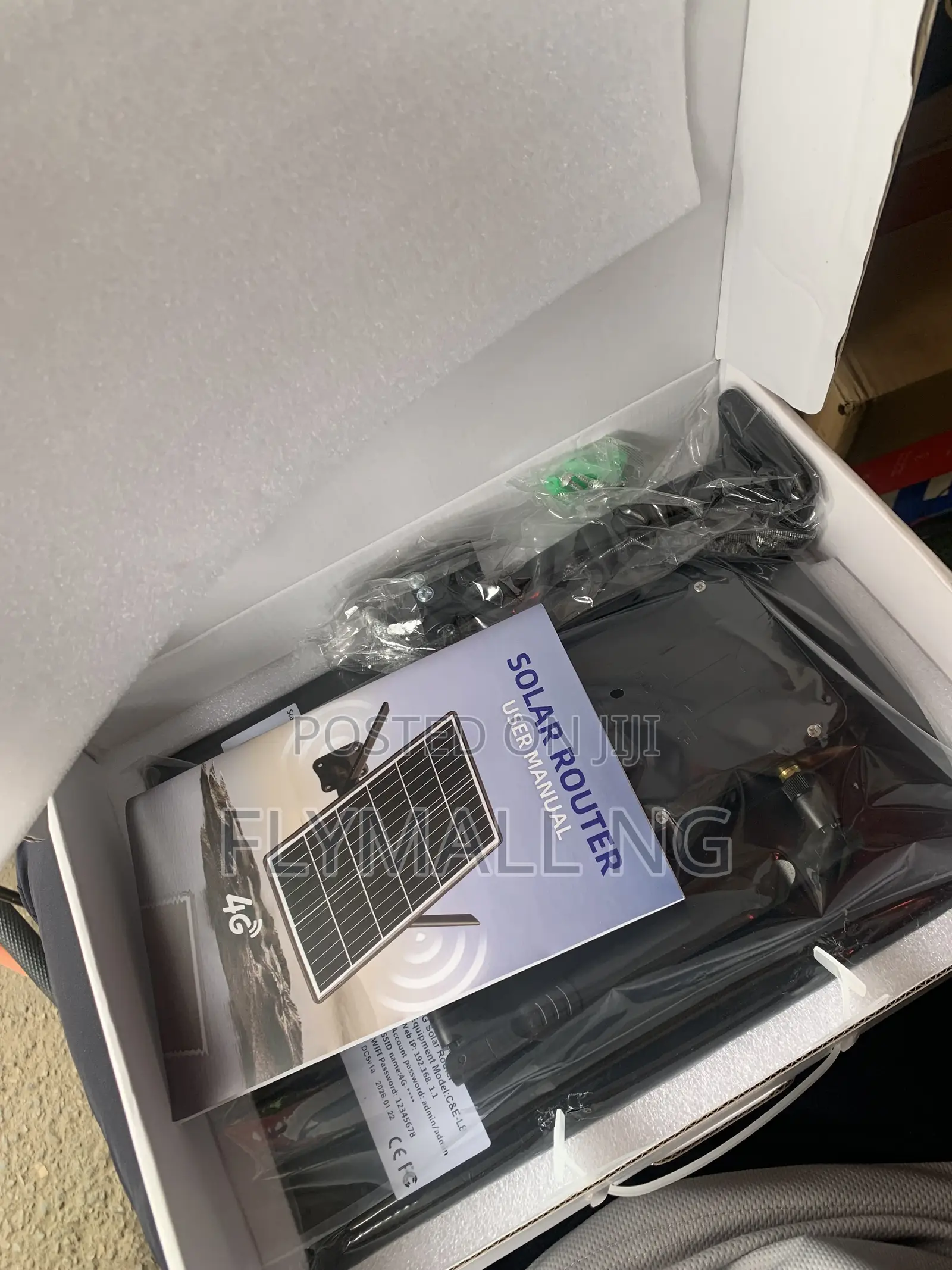 UboxSolar 4G Outdoor Solar Router