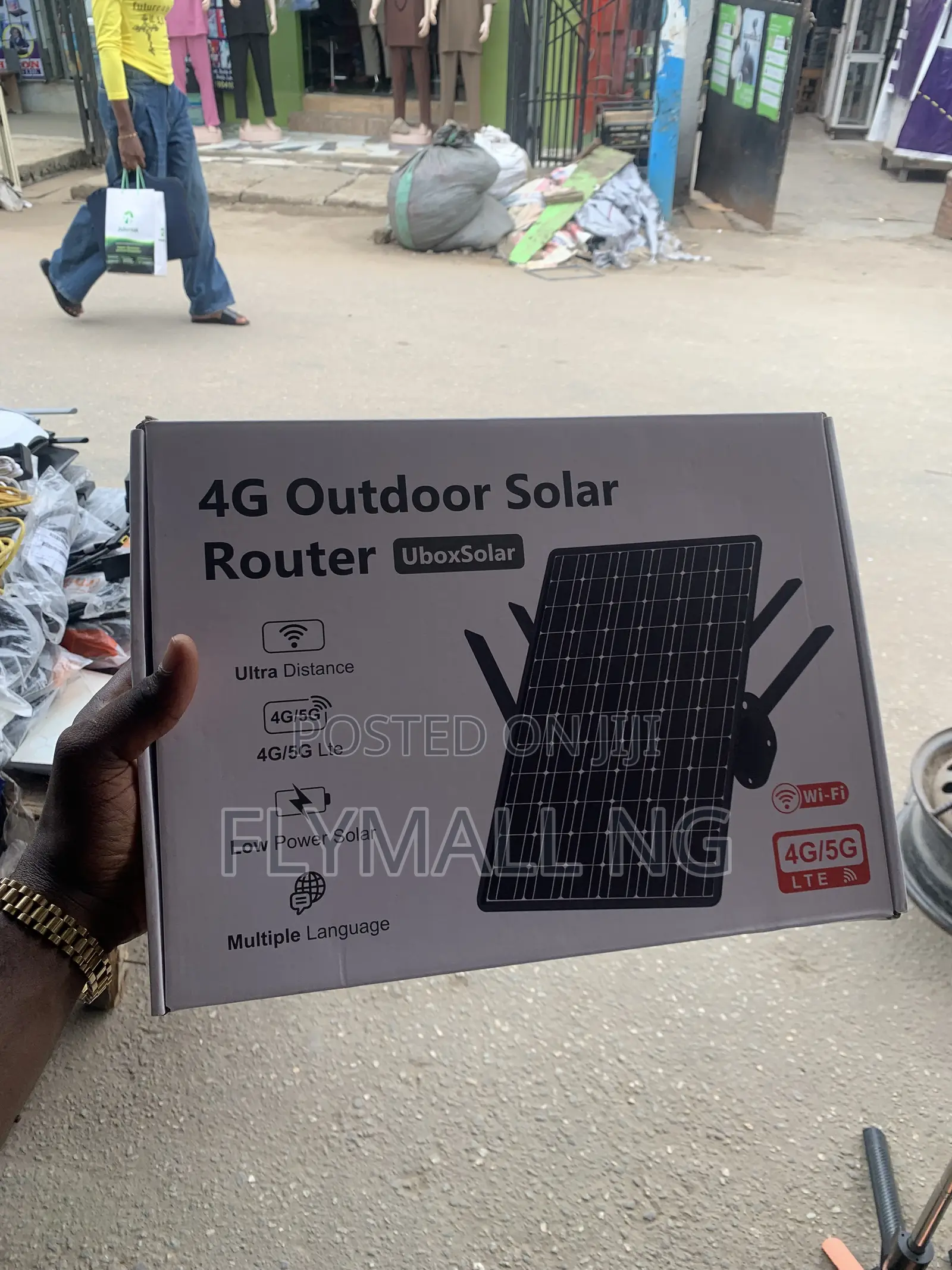 UboxSolar 4G Outdoor Solar Router