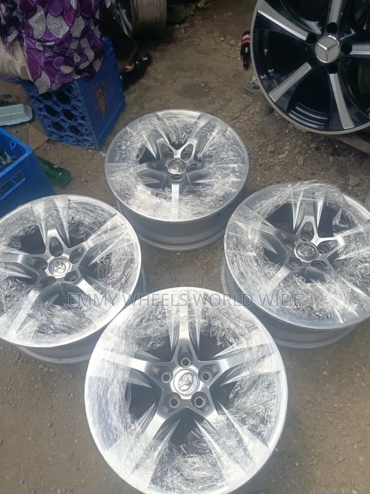 19inches for Toyota Highlander Factory Filted Chrome Face
