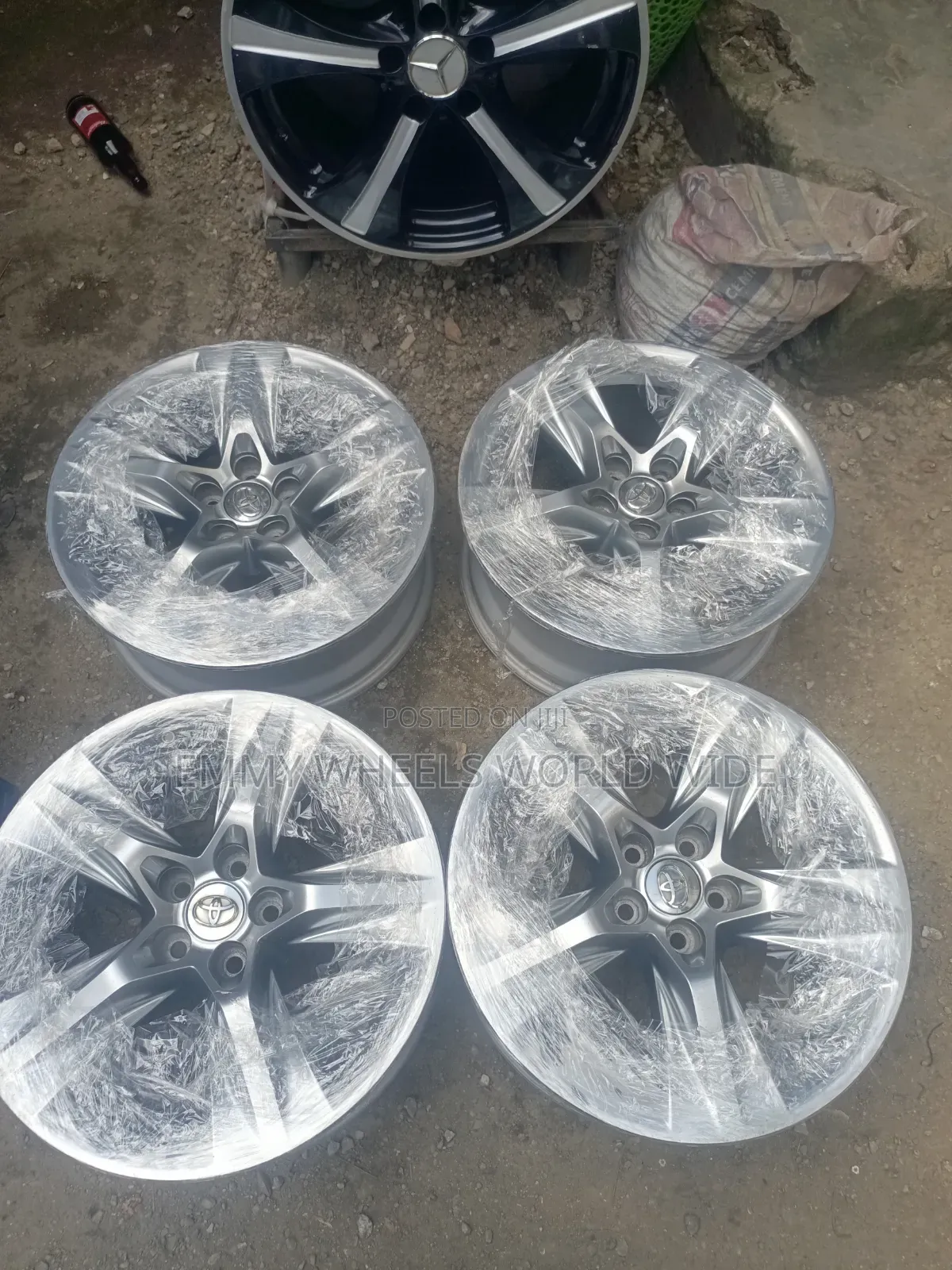 19inches for Toyota Highlander Factory Filted Chrome Face